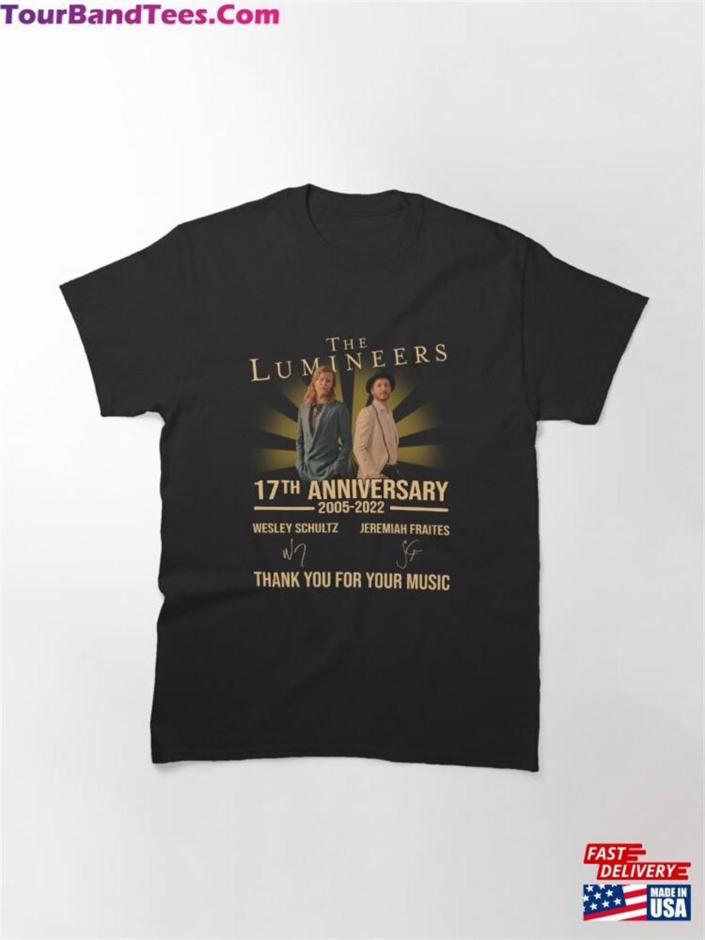 17Th Anniversary Thank You For Memories Signatures Classic T-Shirt Unisex 29Uf116203 – Utopia Fashion