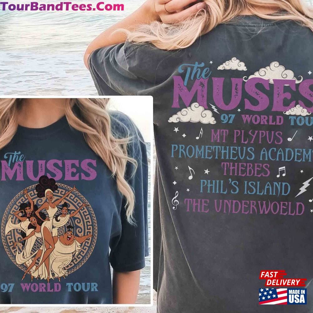 Sided Hercules Muses World Tour Retro T-Shirt Disney Diva The Honey You Mean Hunkules Tee Classic Hoodie 29Uf092340 – Utopia Fashion