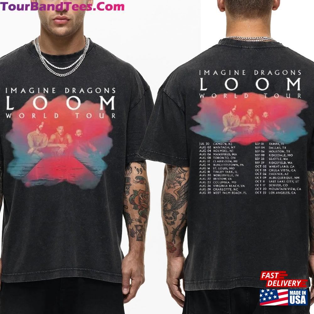 Sided Imagine Dragons Loom Tour Unisex Shirts And Youth Shirt Concert Classic T-Shirt 29Uf096447 – Utopia Fashion