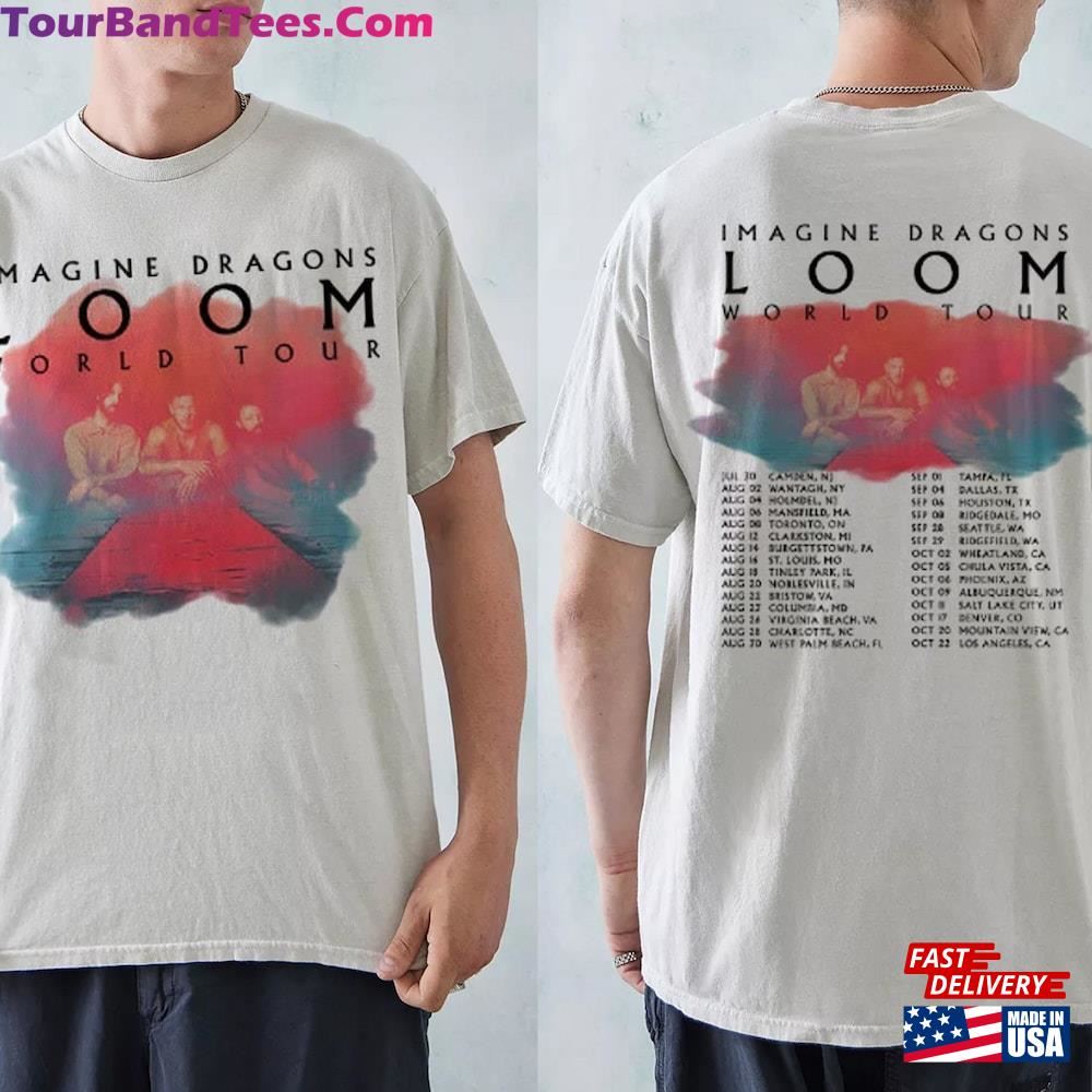 Sided Imagine Dragons Loom Tour Unisex Shirts And Youth Shirt Concert Classic T-Shirt 29Uf096447 – Utopia Fashion