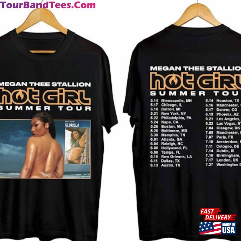 Sided Megan Thee Stallion Hot Girl Summer Tour Unisex Shirts Fan Shirt Classic 29Uf097061 – Utopia Fashion