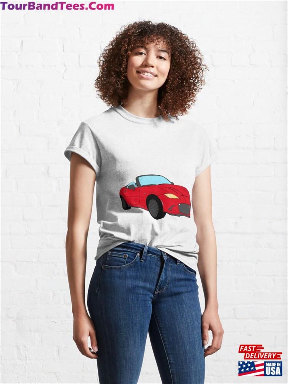 Red Mx Mazda Miata Classic T-Shirt Unisex 29Uf116223 – Utopia Fashion