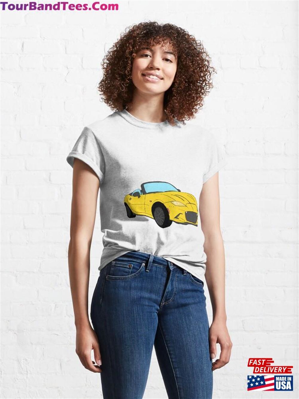 Yellow Mx Mazda Miata Classic T-Shirt Sweatshirt 29Uf116179 – Utopia Fashion