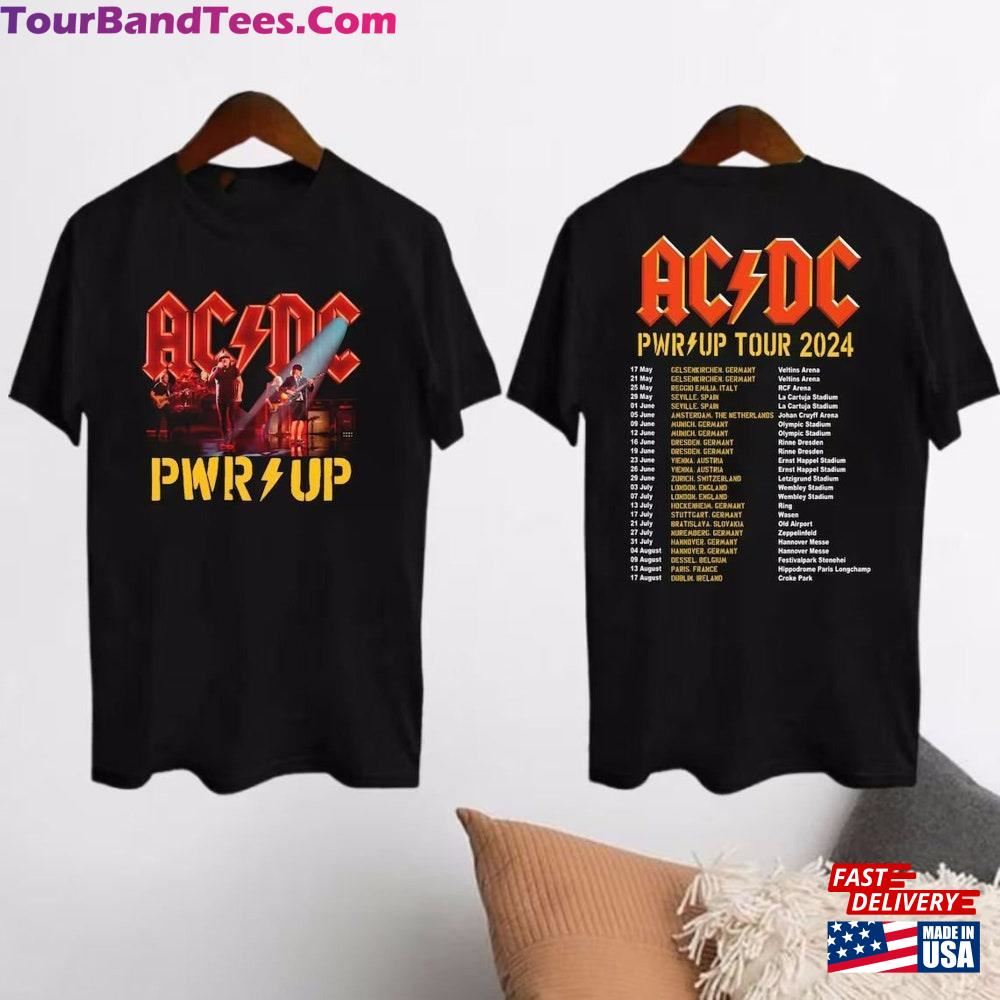 Acdc Pwr Up World Tour Shirt Rock Band Graphic Fan Gift Classic Hoodie 29Uf092143 – Utopia Fashion