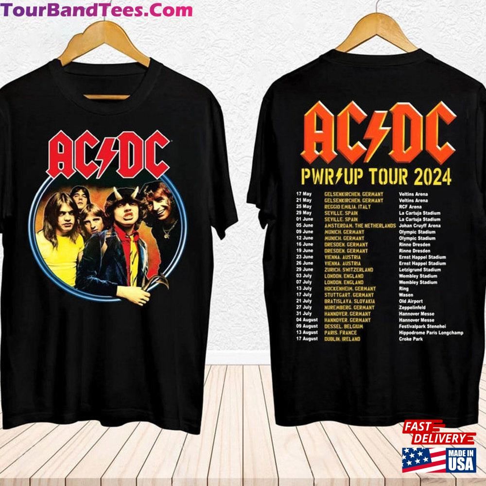 Acdc Pwr Up World Tour Shirt Rock Band Graphic Fan Gift Hoodie Sweatshirt 29Uf102395 – Utopia Fashion