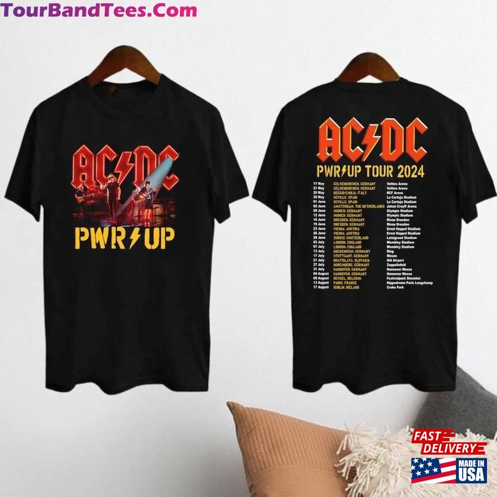 Acdc Pwr Up World Tour Shirt Rock Band Graphic Fan Gift Hoodie Sweatshirt 29Uf117357 – Utopia Fashion