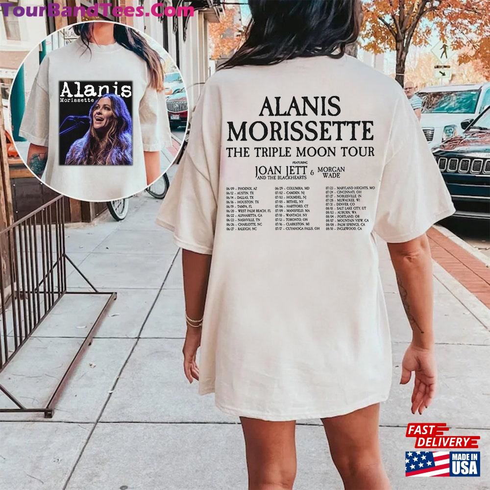 Alanis Morissette The Triple Moon Tour T-Shirt Classic 29Uf117449 – Utopia Fashion