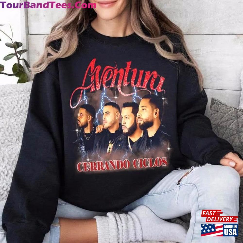 Aventura Tour Bachata Cerrando Ciclos T-Shirt Hoodie Unisex 29Uf116264 – Utopia Fashion