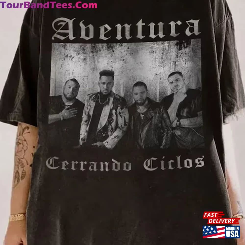 Aventura Tour Concert Bachata Cerrando Ciclos Classic Hoodie 29Uf092173 – Utopia Fashion