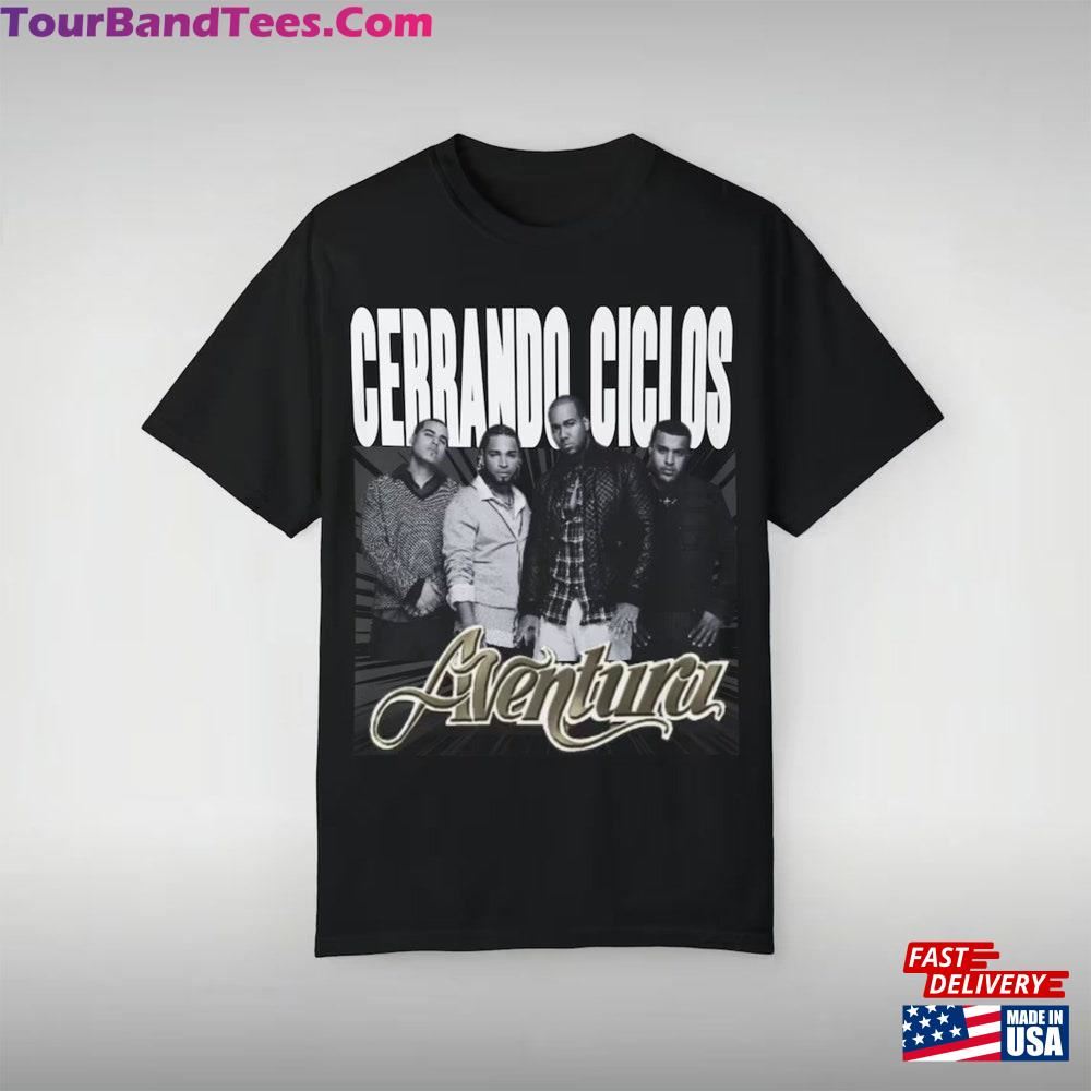 Aventura Tour Concert Bachata Cerrando Ciclos Hoodie Classic 29Uf117681 – Utopia Fashion