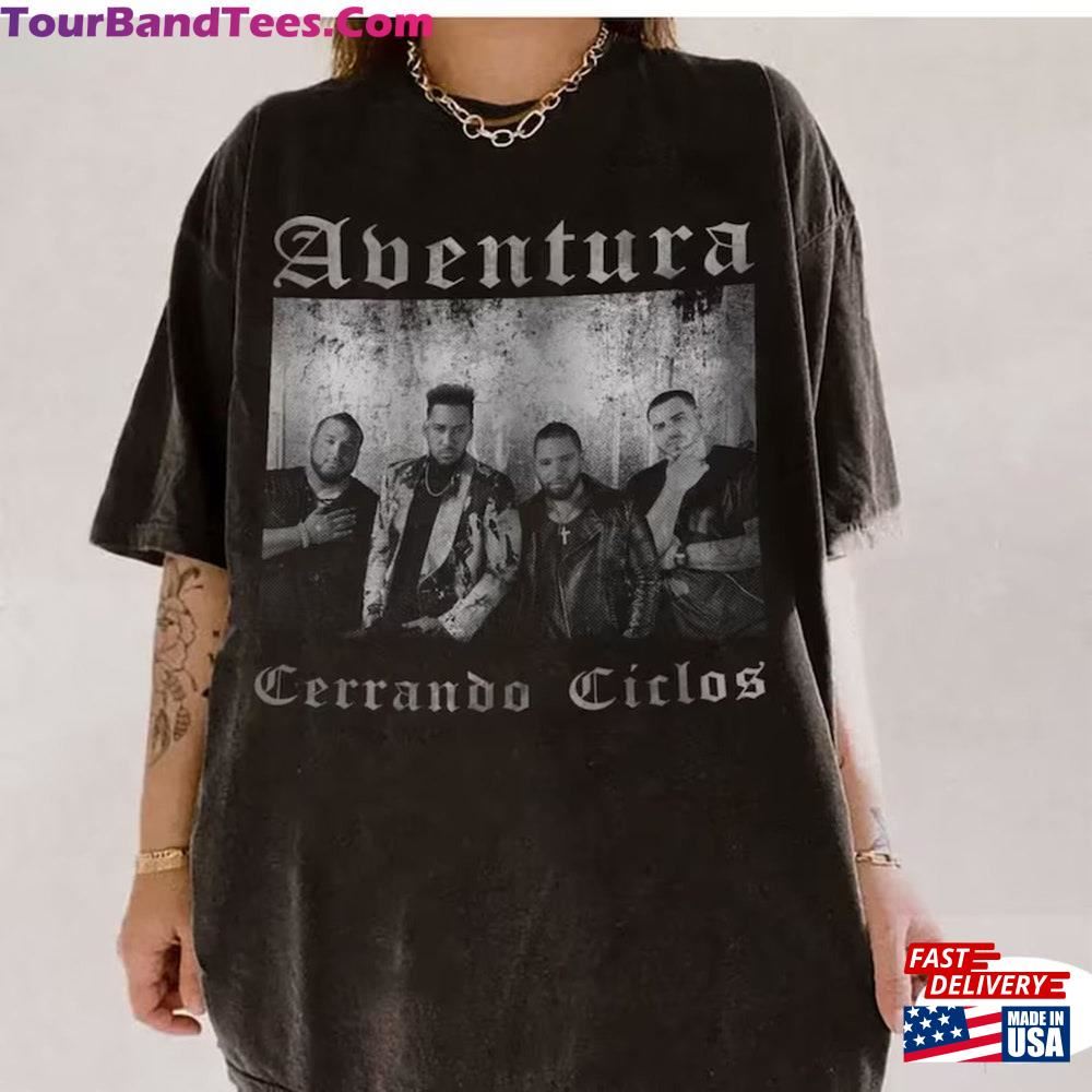 Aventura Tour Concert Bachata Cerrando Ciclos Hoodie T-Shirt 29Uf102049 – Utopia Fashion