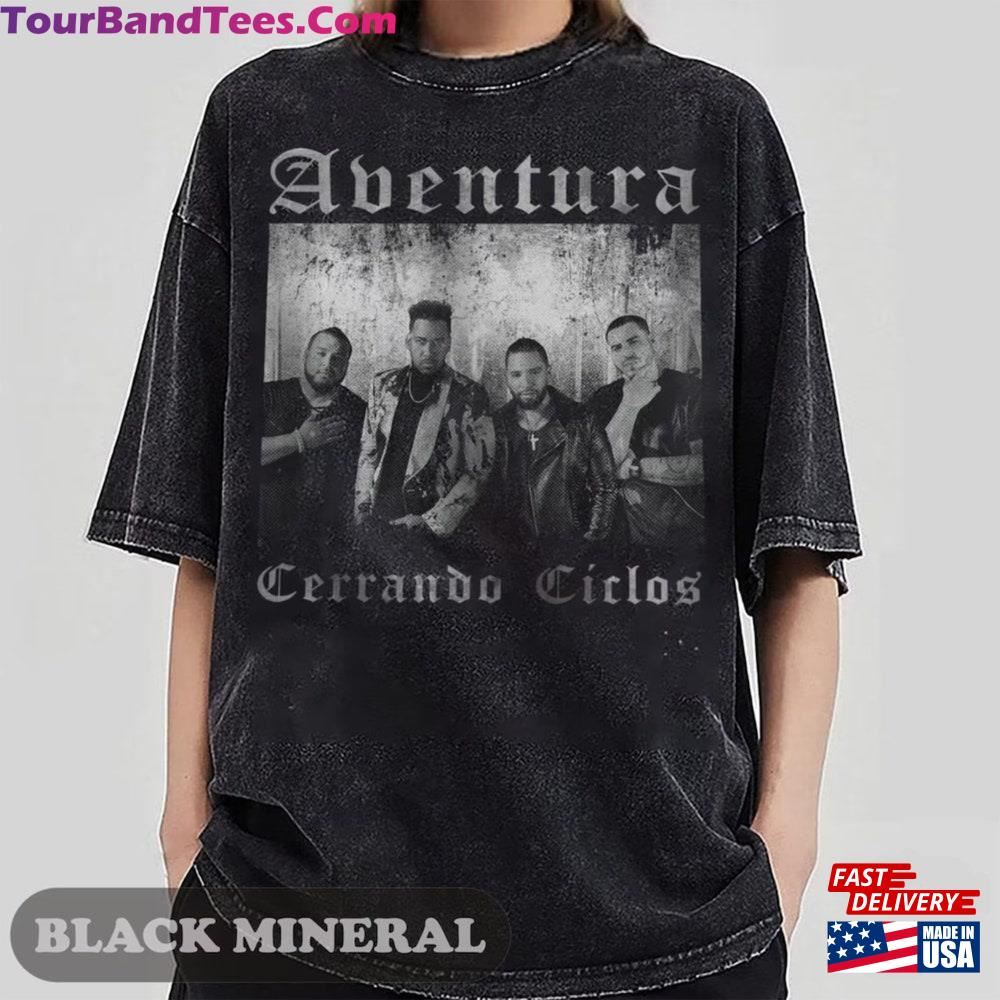 Aventura Tour Concert Bachata Cerrando Ciclos T-Shirt Classic 29Uf117121 – Utopia Fashion