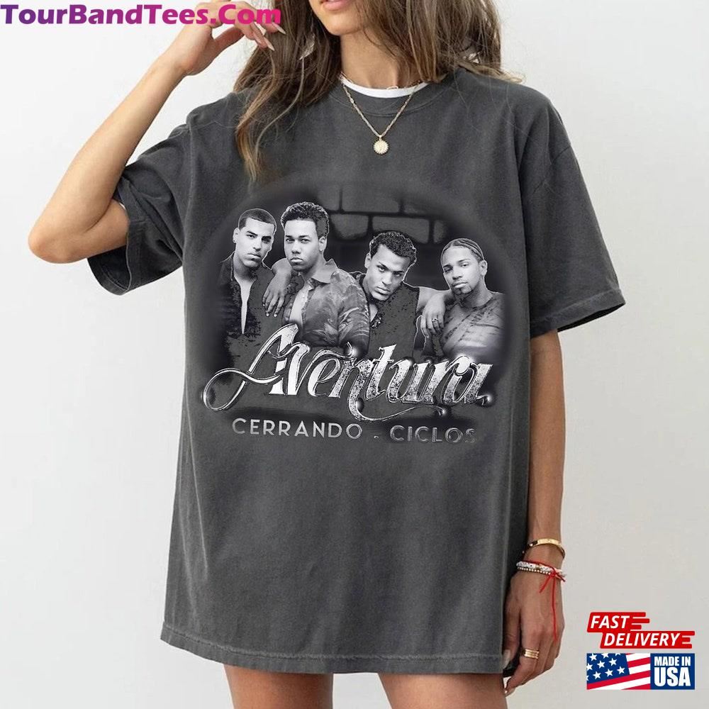 Aventura Tour Concert Shirt Bachata Cerrando Ciclos Classic Unisex 29Uf117855 – Utopia Fashion