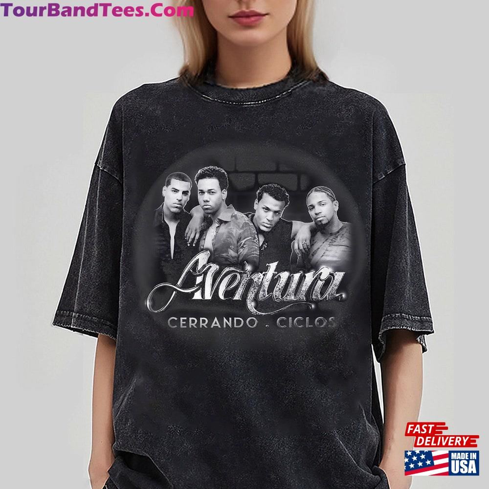 Aventura Tour Concert Shirt Bachata Cerrando Ciclos Hoodie T-Shirt 29Uf117568 – Utopia Fashion