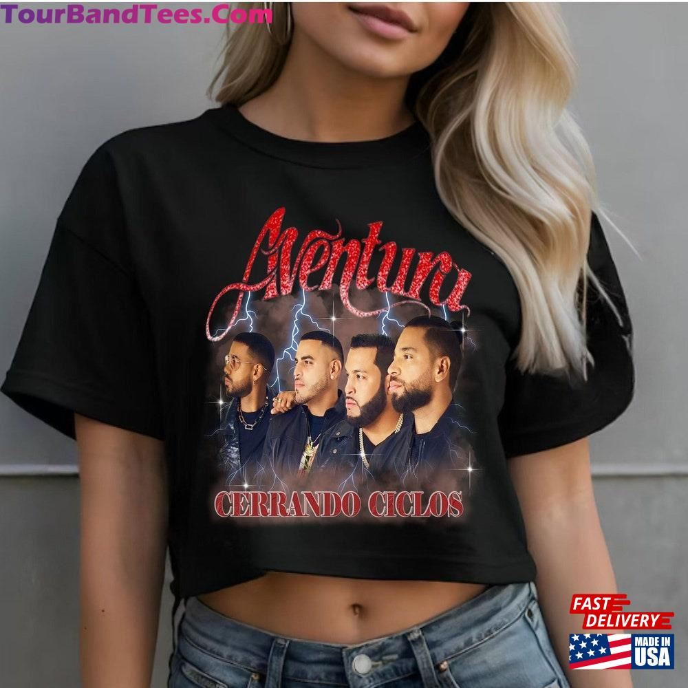 Aventura Tour Retro Cerrando Ciclos Crop Top Shirt Graphic T-Shirt Hoodie Classic 29Uf117141 – Utopia Fashion