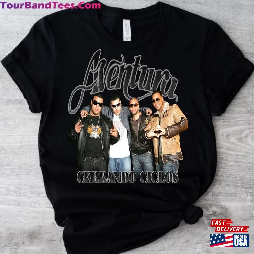 Aventura Tour Shirt Cerrando Ciclos T-Shirt Romeo Santos Classic Hoodie 29Uf117224 – Utopia Fashion