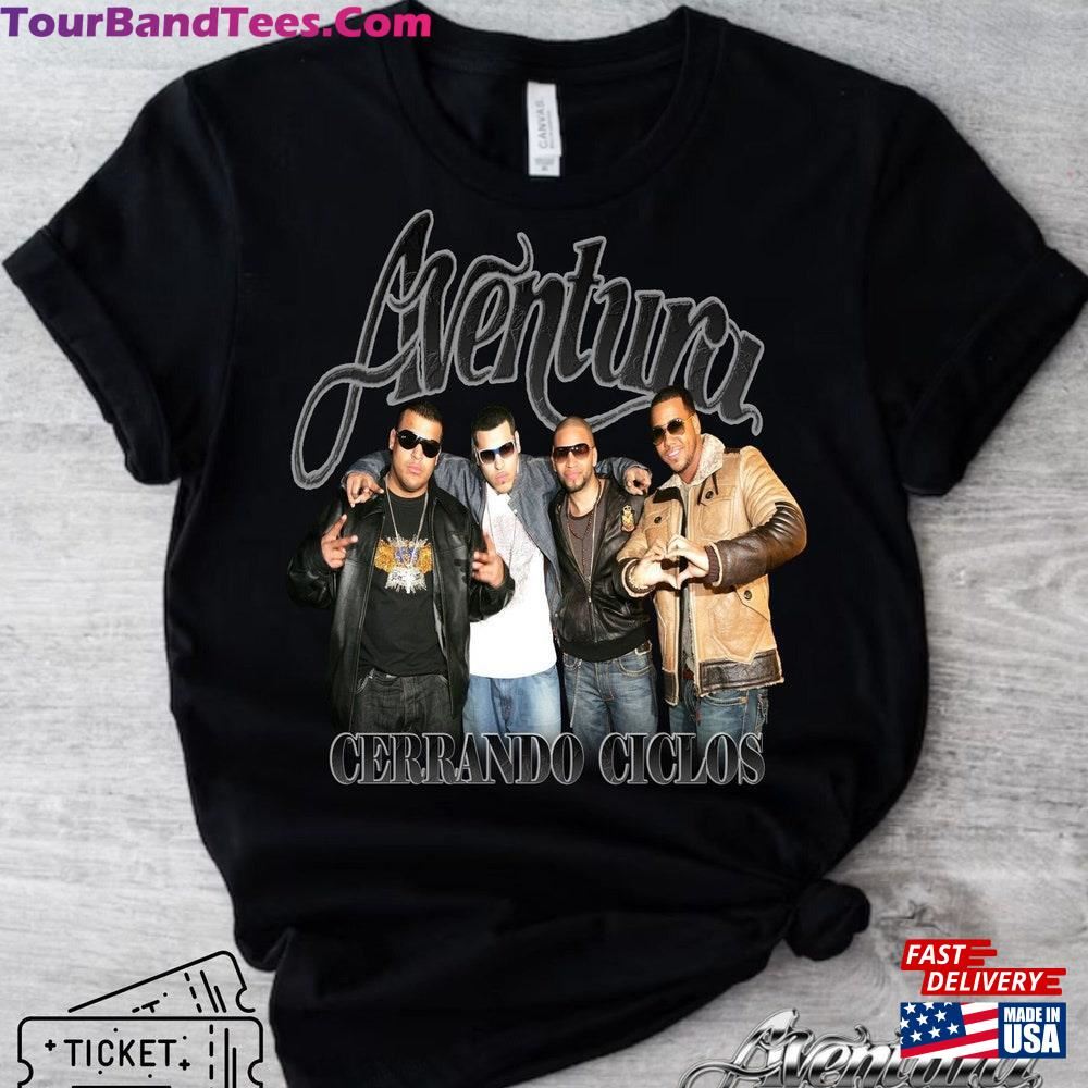 Aventura Tour Shirt Cerrando Ciclos T-Shirt Romeo Santos Sweatshirt Classic 29Uf117034 – Utopia Fashion