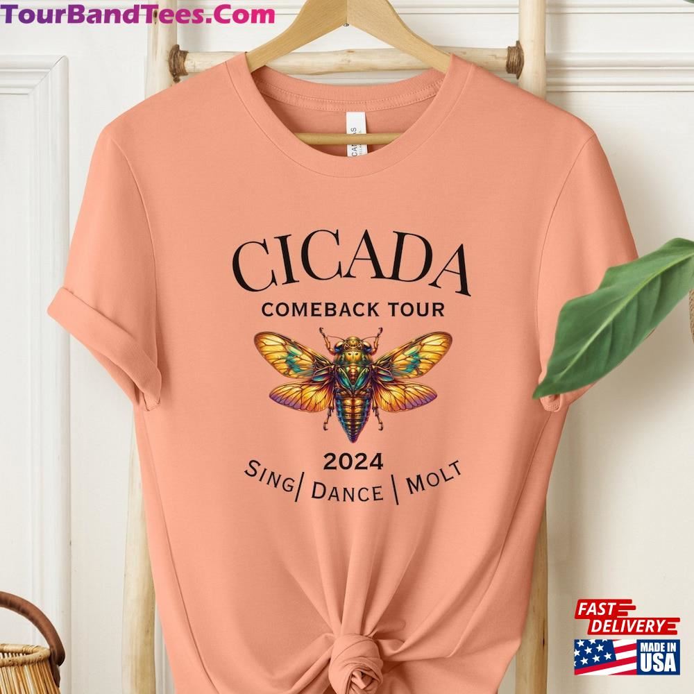 Cicadas Comfort Colors Shirt Unisex T-Shirt 29Uf106389 – Utopia Fashion