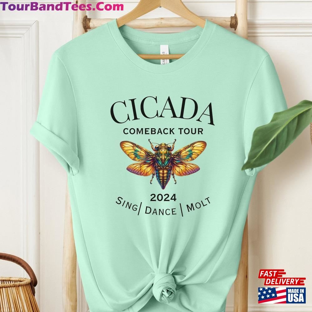 Cicadas Comfort Colors Shirt Unisex T-Shirt 29Uf106389 – Utopia Fashion