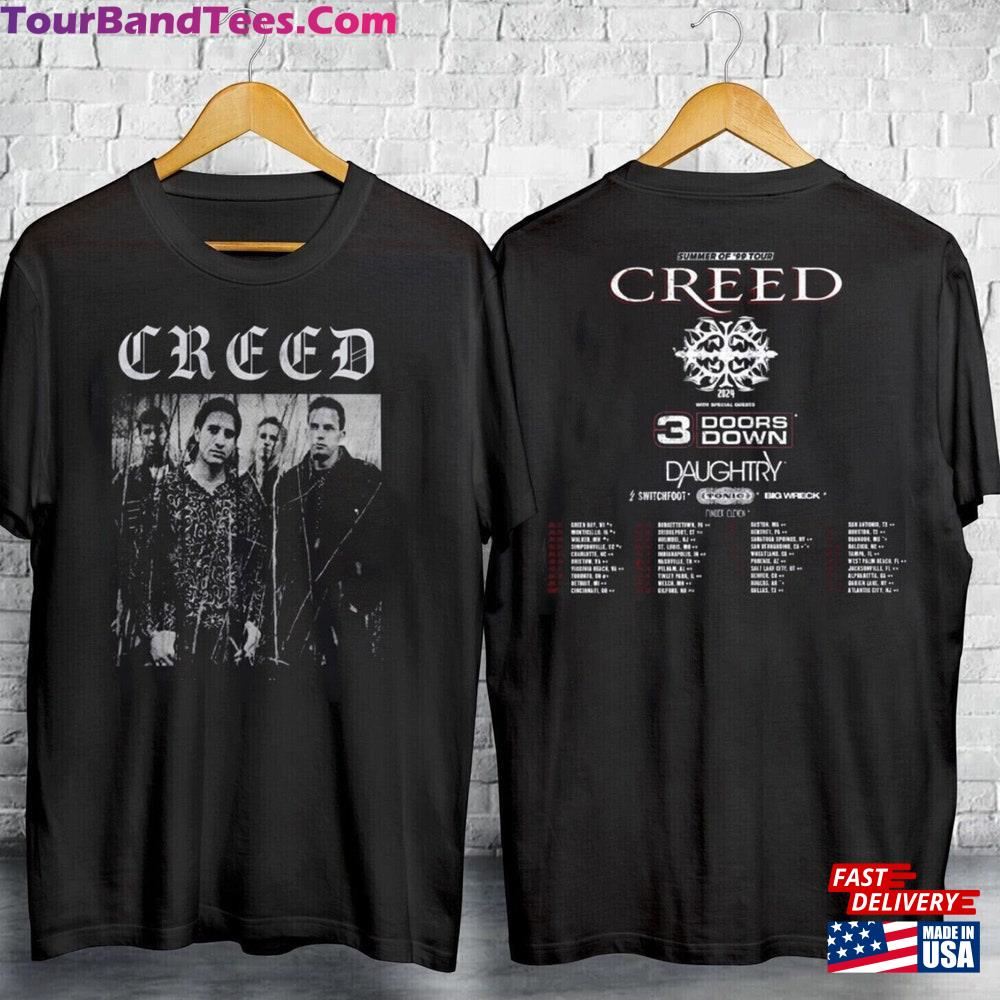 Creed Band Summer Of Tour Concert Shirt Hoodie Unisex 29Uf097950 – Utopia Fashion