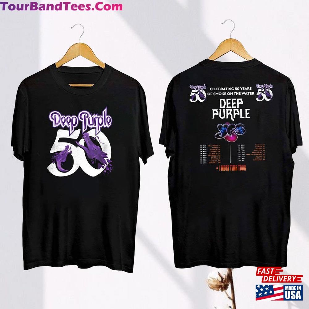 Deep Purple More Time Tour Shirt Band Fan 50Th Anniversary Classic T-Shirt 29Uf092302 – Utopia Fashion