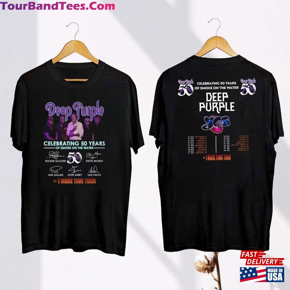 Deep Purple Tour T-Shirt Band Fan Gift 50Th Anniversary Classic 29Uf117694 – Utopia Fashion