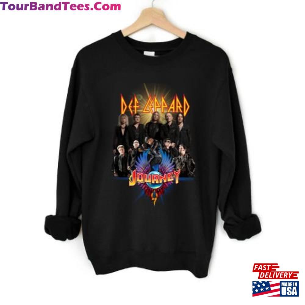 Def Leppard And Journey Summer Stadium Tour Shirt Band Sweatshirt Classic 29Uf097600 – Utopia Fashion