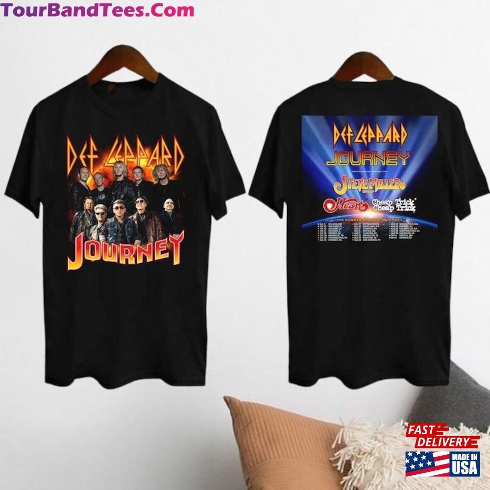 Def Leppard And Journey Summer Stadium Tour Shirt Fan Band Classic Hoodie 29Uf092224 – Utopia Fashion