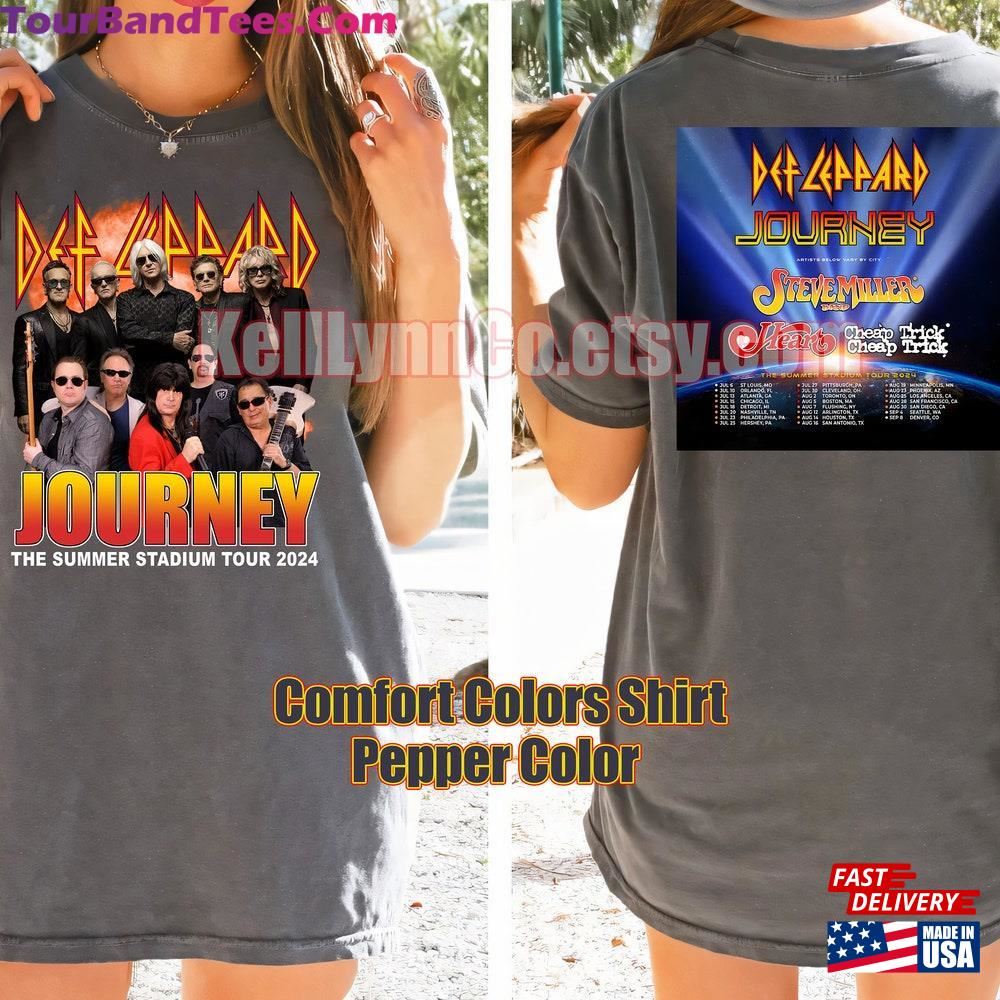 Def Leppard And Journey Summer Stadium Tour Shirt Fan Band Classic Hoodie 29Uf116852 – Utopia Fashion