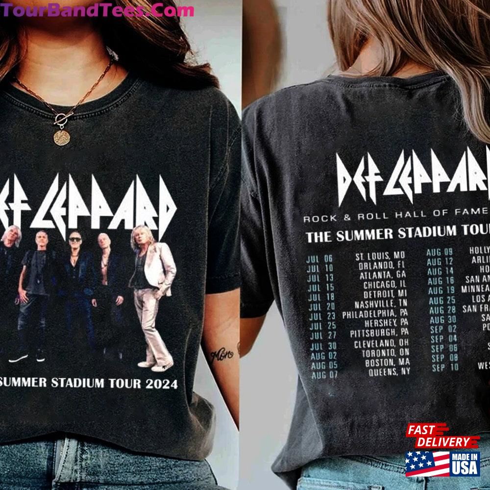 Def Leppard And Journey Summer Stadium Tour Shirt Fan Band Classic Hoodie 29Uf097721 – Utopia Fashion