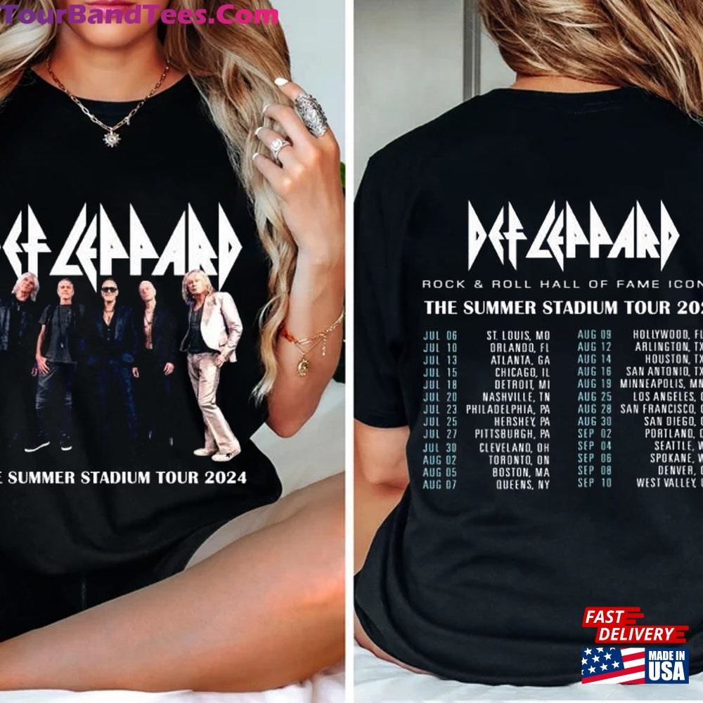 Def Leppard And Journey Summer Stadium Tour Shirt Fan Band Classic Hoodie 29Uf097721 – Utopia Fashion