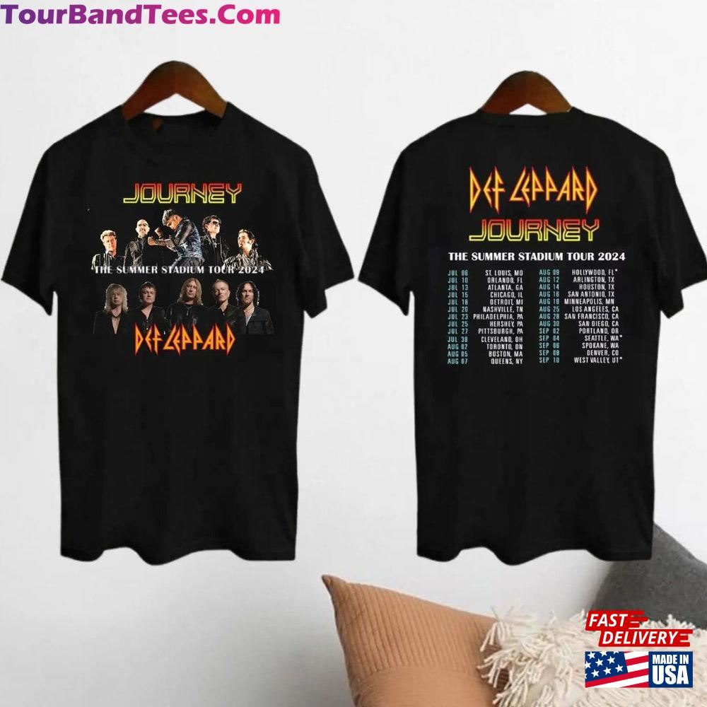 Def Leppard And Journey Summer Stadium Tour Shirt Fan Band T-Shirt Unisex 29Uf092174 – Utopia Fashion