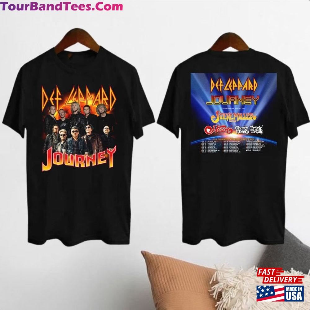 Def Leppard And Journey Summer Stadium Tour Shirt Fan Band Unisex Classic 29Uf106998 – Utopia Fashion