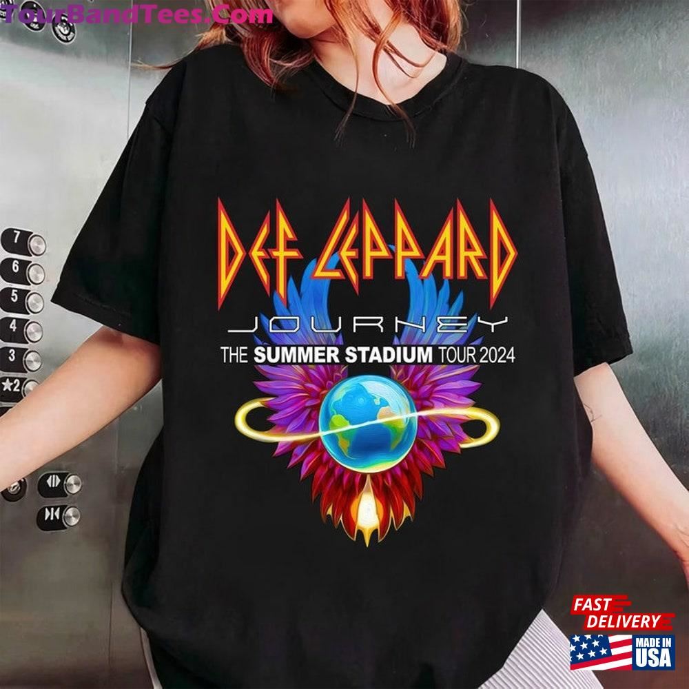 Def Leppard And Journey Summer Stadium Tour Shirt Merch Fan T-Shirt Unisex 29Uf092492 – Utopia Fashion