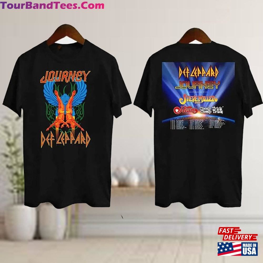 Def Leppard And Journey Tour T-Shirt The Summer Stadium Shirt Fan Sweatshirt Unisex 29Uf106340 – Utopia Fashion