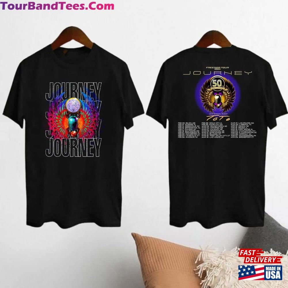 Journey Band Freedom Tour Shirt Merch Rock Fan Gift Unisex Hoodie 29Uf095813 – Utopia Fashion