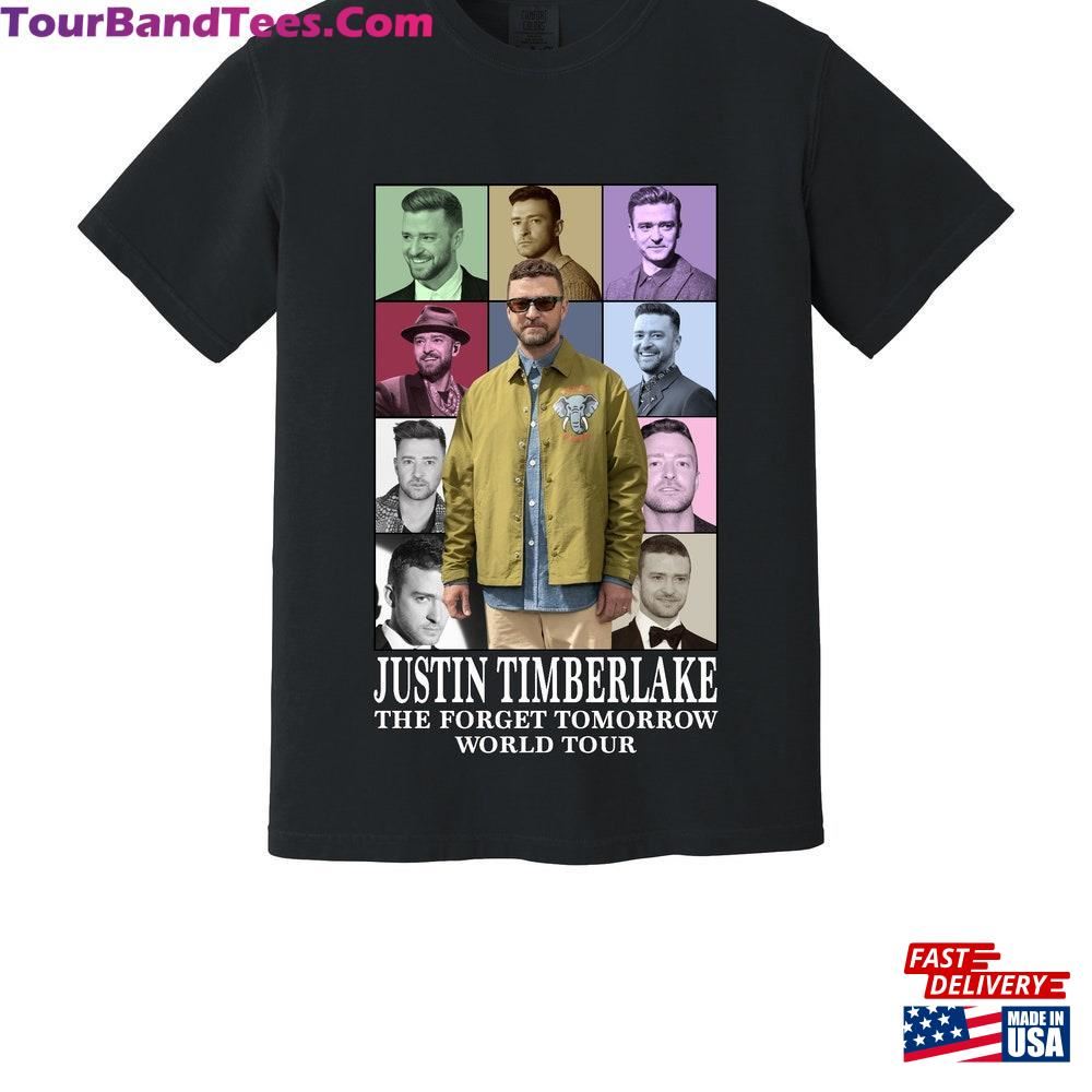 Justin Timberlake Tour Comfort Colors Shirt Forget Tomorrow World Unisex Graphic T-Shirt Sweatshirt 29Uf097824 – Utopia Fashion