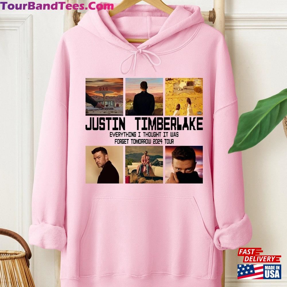 Justin Timberlake Tour Hoodie Forget Tomorrow World Unisex Graphic Shirt Sweatshirt T-Shirt 29Uf106417 – Utopia Fashion