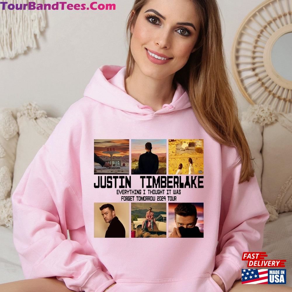 Justin Timberlake Tour Hoodie Forget Tomorrow World Unisex Graphic Sweatshirt 29Uf092605 – Utopia Fashion