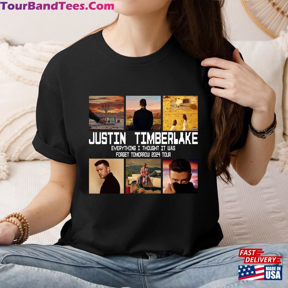 Justin Timberlake Tour Shirt Forget Tomorrow World Hoodie Unisex Graphic Sweatshirt 29Uf101798 – Utopia Fashion