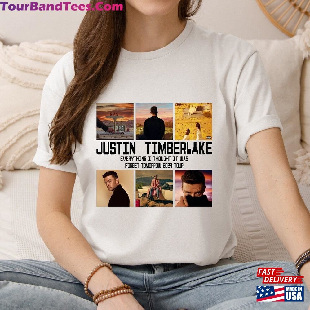 Justin Timberlake Tour Shirt Forget Tomorrow World Hoodie Unisex Graphic T-Shirt Sweatshirt 29Uf101000 – Utopia Fashion