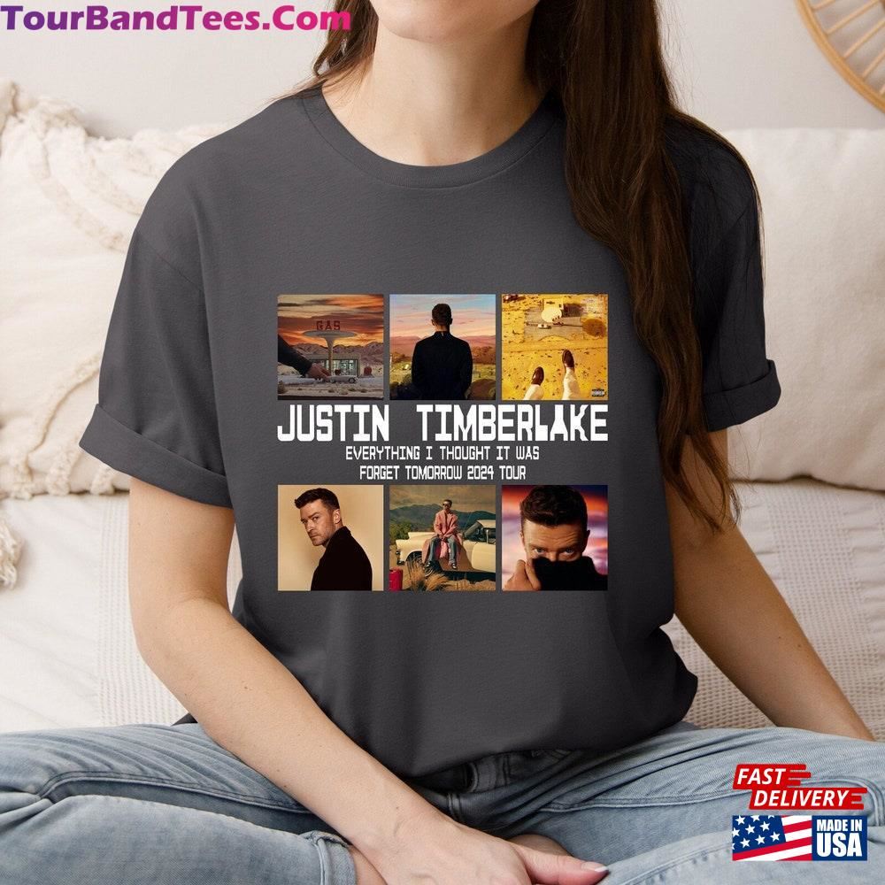 Justin Timberlake Tour Shirt Forget Tomorrow World Hoodie Unisex Graphic T-Shirt Sweatshirt 29Uf101000 – Utopia Fashion