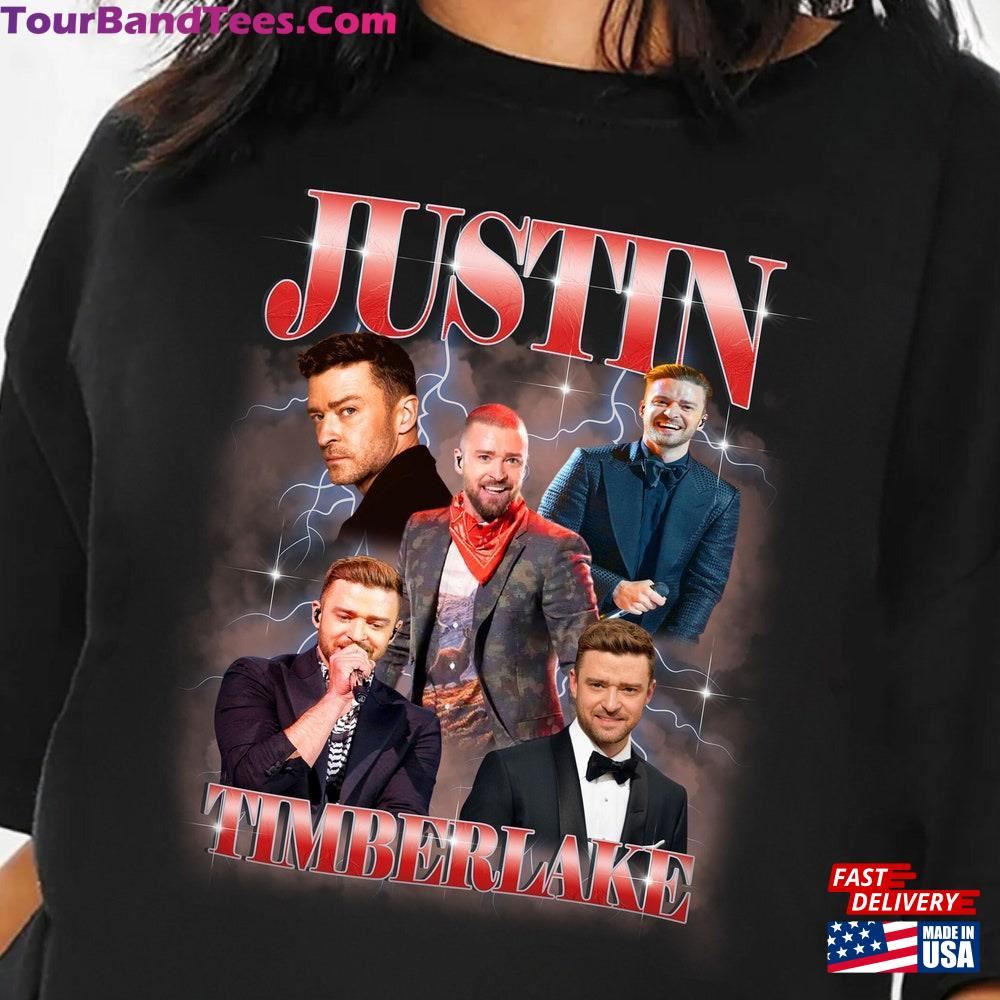 Justin Timberlake Tour Shirt Forget Tomorrow World T-Shirt Unisex Graphic Hoodie Classic 29Uf107156 – Utopia Fashion