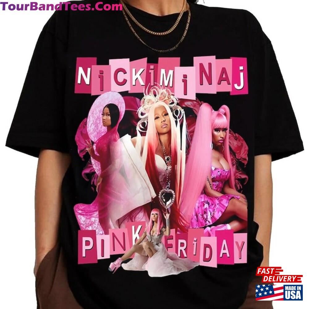 Nicki Minaj Tour T-Shirt Pink Friday Concert Shirt Fan Gift Sweatshirt 29Uf092427 – Utopia Fashion