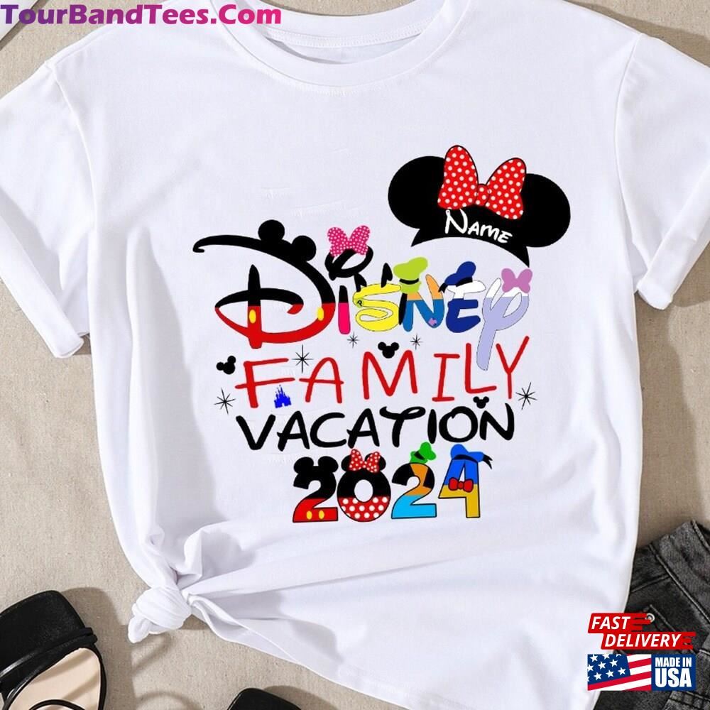 Personalized D I S N E Y Family Vacation Matching Shirts Trip Shirt With Custom Name Classic T-Shirt 29Uf116346 – Utopia Fashion