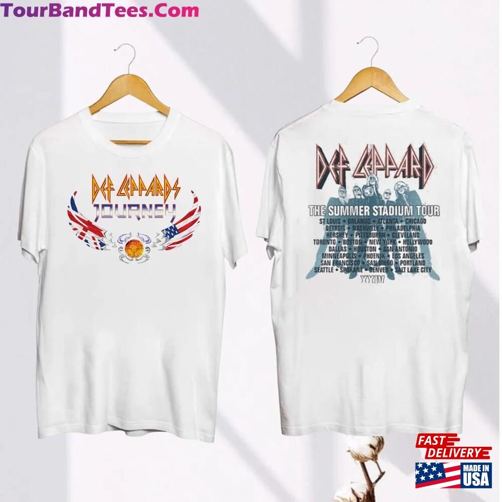 Summer Stadium Tour Def Leppard And Journey Shirt Fan Band Classic Hoodie 29Uf095967 – Utopia Fashion