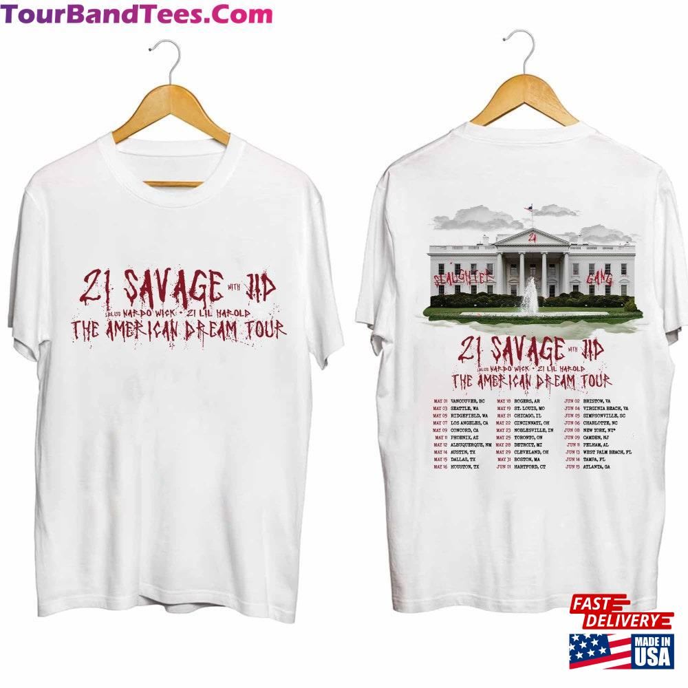 Savage The American Dream Tour Shirt Fan Hoodie Unisex 29Uf106547 – Utopia Fashion