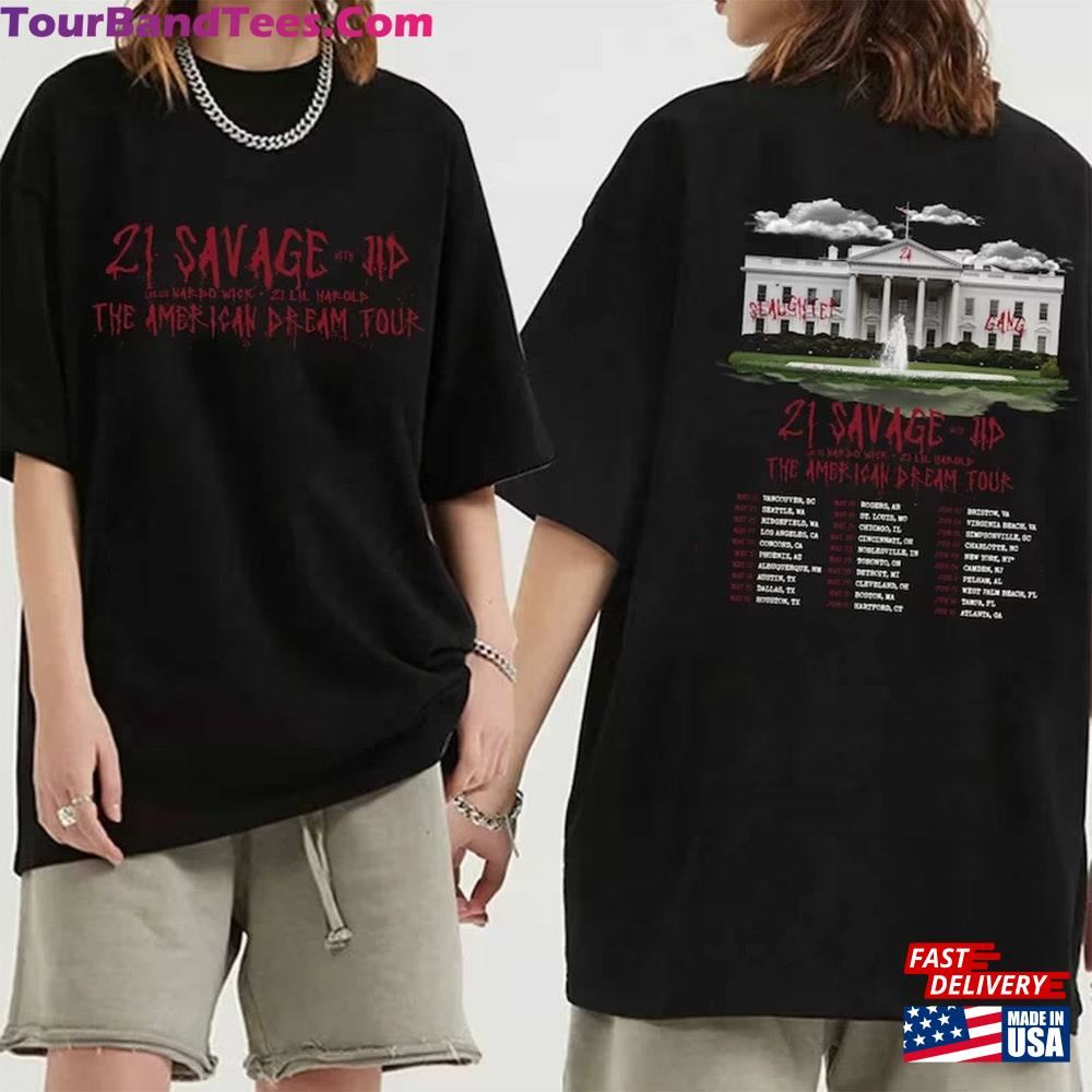 Savage The American Dream Tour Shirt Fan Unisex Classic 29Uf102147 – Utopia Fashion