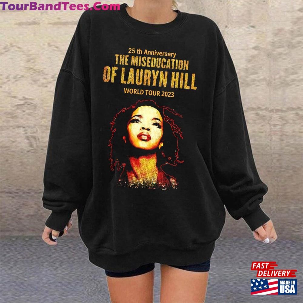 25Th Anniversary The Miseducation Of Lauryn World Tour Music Tshirt Concert Classic T-Shirt 29Uf098240 – Utopia Fashion