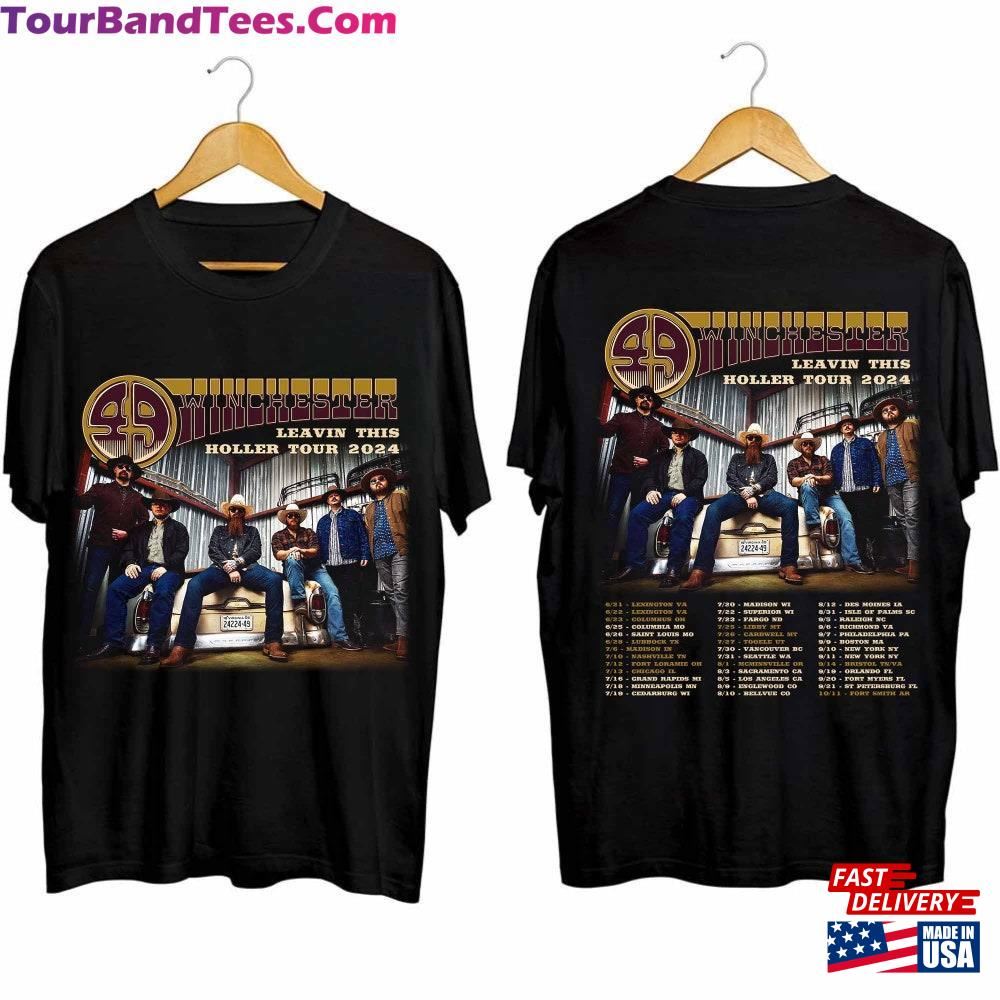 Winchester Leavin This Holler Tour Shirt Band Fan Concert Unisex T-Shirt 29Uf116973 – Utopia Fashion